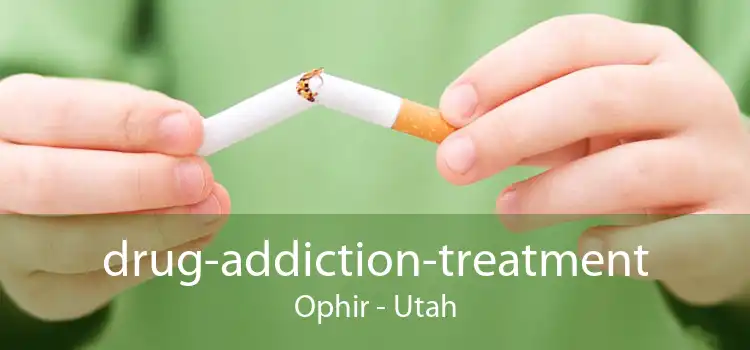 drug-addiction-treatment Ophir - Utah