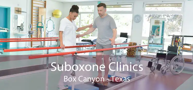 Suboxone Clinics Box Canyon - Texas