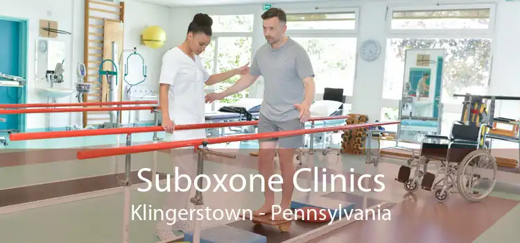 Suboxone Clinics Klingerstown - Pennsylvania