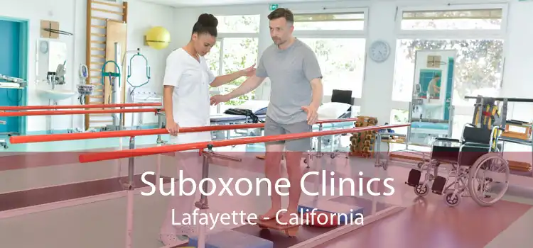 Suboxone Clinics Lafayette - California