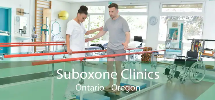 Suboxone Clinics Ontario - Oregon